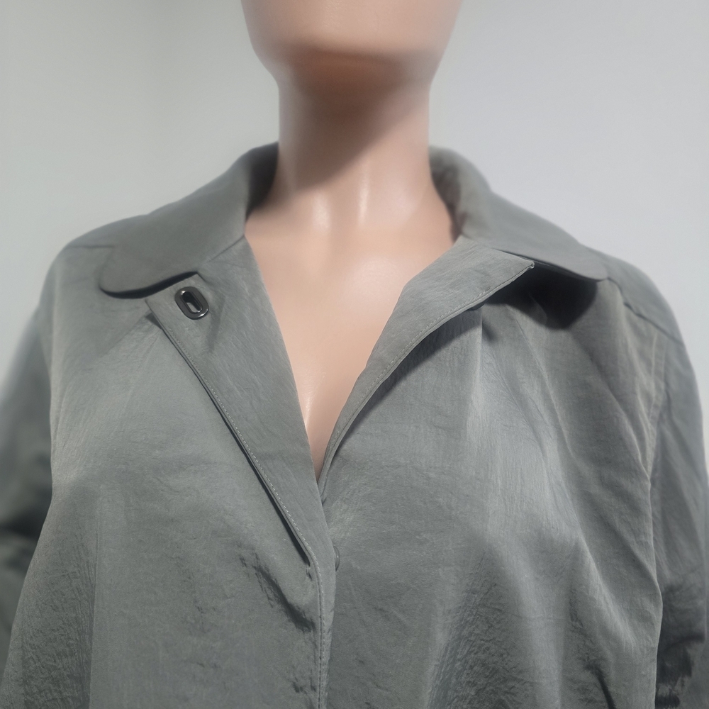 Lululemon Athletica Olive Trench Coat - Picture 10 of 15